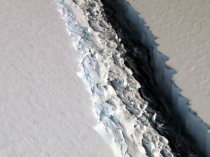 El bloque de hielo antártico se podría fragmentar e ir a la deriva hacia América, según los expertos