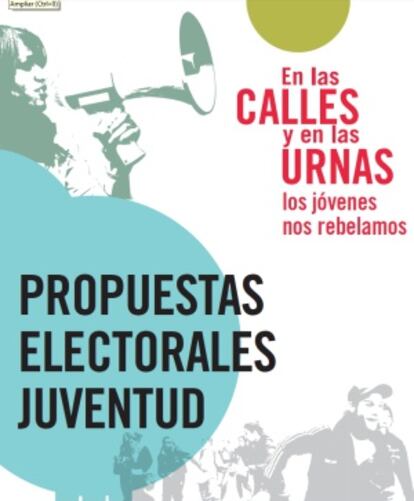 Cartel de las propuestas.