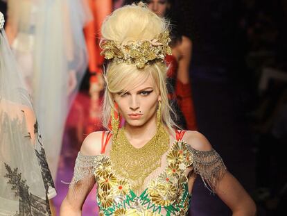 El homenaje a Amy de Gaultier