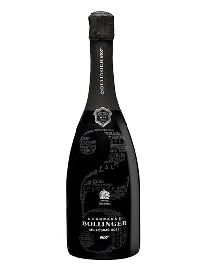 Bollinger presenta de la mano del agente secreto más famoso del cine, James Bond, una edición limitada de uno de sus champanes más especiales: Bollinger Millésimé 2011. Esta edición, disponible a partir de este mes y pensada para la época navideña, promete convertirse en objeto de deseo para cualquier amante de este vino espumoso y de este icónico personaje. Se trata de una edición limitada elaborada con la variedad pinot noir de la localidad francesa de Aÿ. El resultado es un vino con carácter, expresivo y redondo. Precio: 180 euros.