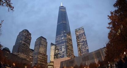 La llamada Torre de la Libertad, el rascacielos más alto del Hemisferio Occidental.