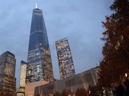 La llamada Torre de la Libertad, el rascacielos más alto del Hemisferio Occidental.