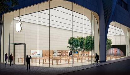 Apple Store de Bruselas.