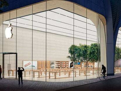 Apple Store de Bruselas.