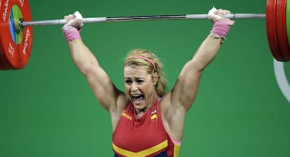 Lydia Valentin, en la final de Rio.