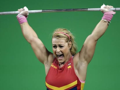 Lydia Valentin, en la final de Rio.