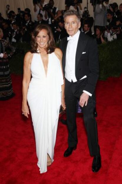 Donna Karan y Calvin Klein, en la alfombra roja de la última gala del MET.