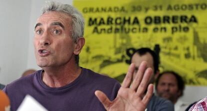 El secretario general del SAT, Diego Cañamero.