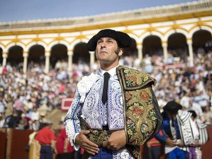 Morante, en la Maestranza, en la pasada Feria de Abril.