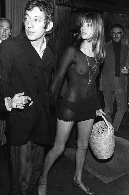 Serge Gainsbourg y Jane Birkin.
