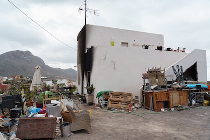 La vivienda situada en Valle de San Lorenzo, en el municipio tinerfeño de Arona, donde ha ocurrido el suceso.