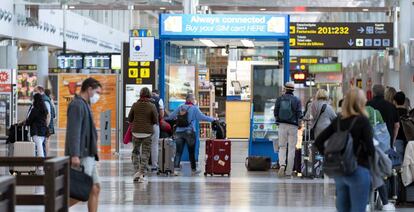 Aeropuerto de Tenerife Sur, en el municipio de Granadilla de Abona (Tenerife), en 2020.