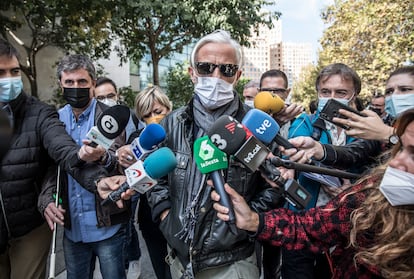 Marcos Benavent, exgerente de la empresa pública Imelsa, a su llegada a los juzgados de Valencia el pasado mes de octubre.