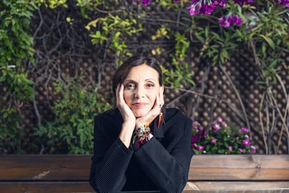 Nevenka Fernández, en el Jardín Secreto de SB, en Madrid, el 10 de septiembre. 
