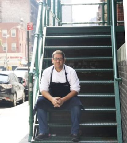 El cocinero Dani García en Nueva York.