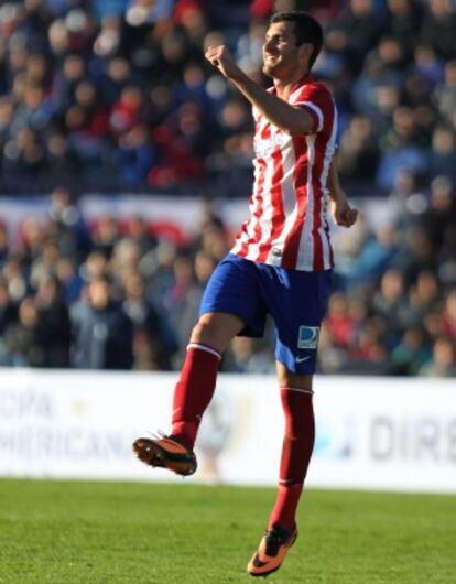 Baptistao celebra uno de sus goles.