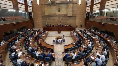 Vista general de la Asamblea de Madrid. 