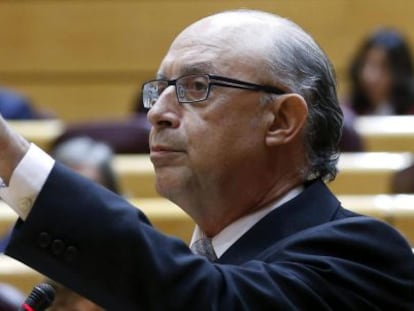  El ministro de Hacienda, Crist&oacute;bal Montoro.