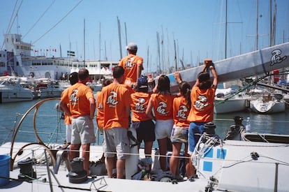 Tripulación de velero de El Niño, presente en todos los deportes relacionados con el agua.