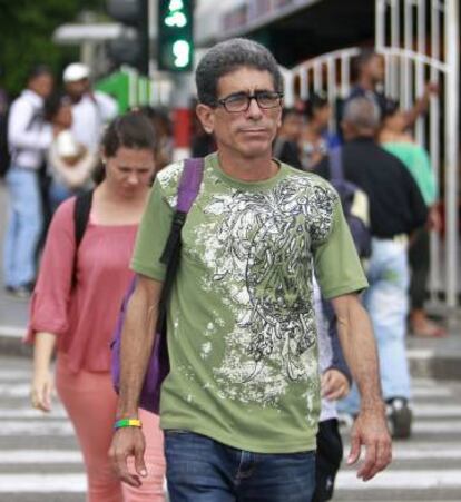 El activista Francisco Rodríguez Cruz, en La Habana.