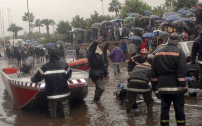 El temporal que azota el norte de Marruecos se ha cobrado ya 31 víctimas mortales. Once personas permanecen desaparecidas.