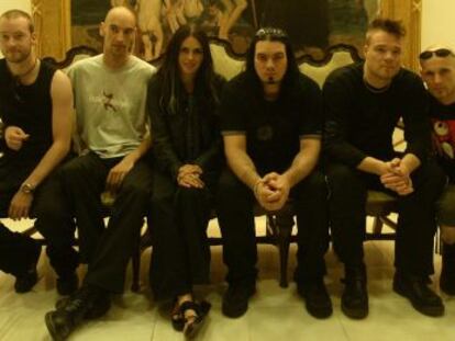 El grupo de rock holandés Within Temptation.