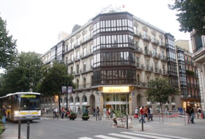 Imagen de la sede de la BBK en la Gran Vía de Bilbao.