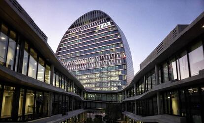 Sede operativa de BBVA en Madrid