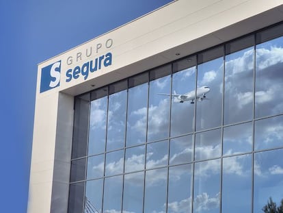 Fachada del Grupo segura en su sede de Paterna.