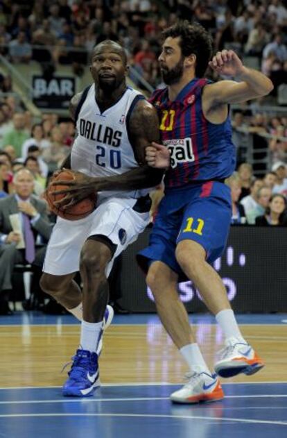 Dominique Jones y Juan Carlos Navarro.