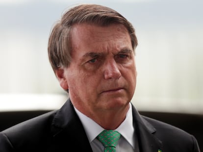 El presidente de Brasil, Jair Bolsonaro, este 9 de marzo.