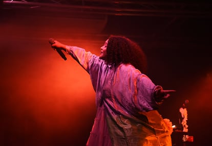 Concierto de Lido Pimienta en Barcelona en la presentación de su disco “ Miss Colombia”. Foto: MERITXELL ROSELL