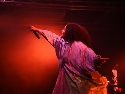 Concierto de Lido Pimienta en Barcelona en la presentación de su disco “ Miss Colombia”. Foto: MERITXELL ROSELL