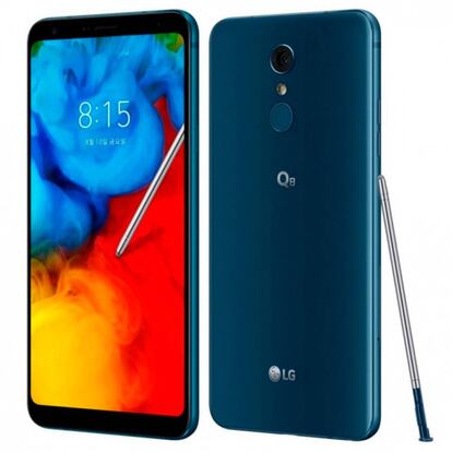 La enorme pantalla del LG Q8 y su Stylus