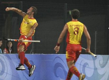 El jugador español marca en el último minuto el gol de la victoria ante Nueva Zelanda