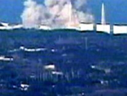 Explosión en la planta nuclear de Fukushima.
