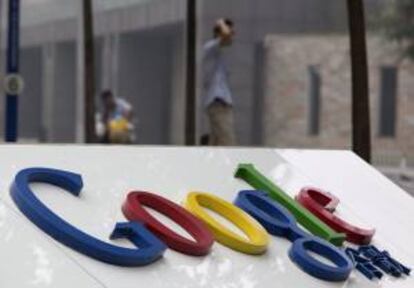 Vista del logo de Google. EFE/Archivo