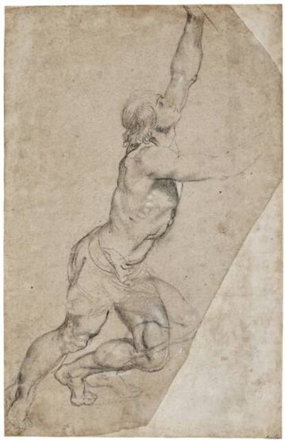 El dibujo de Rubens perteneciente a la familia real holandesa que ha provocado la polémica por su subasta.