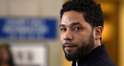 El actor Jussie Smollett, en marzo.