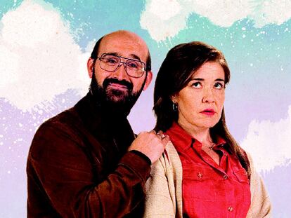 Javier Cámara y María Pujalte, en <i>Los quién </i>(Antena 3).