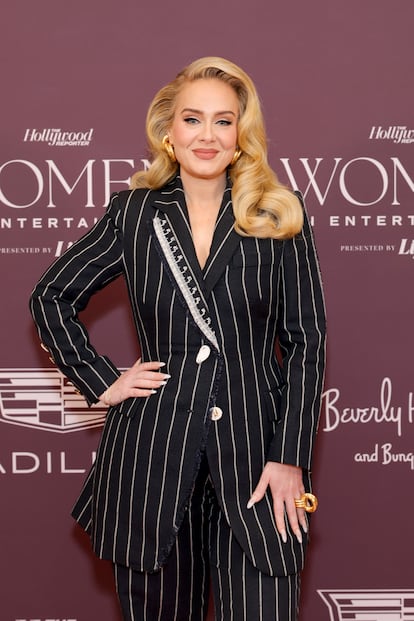 El caso de la cantante Adele (fotografiada aquí en 2023) es uno de los que ha recibido más escrutinio en su pérdida de peso.