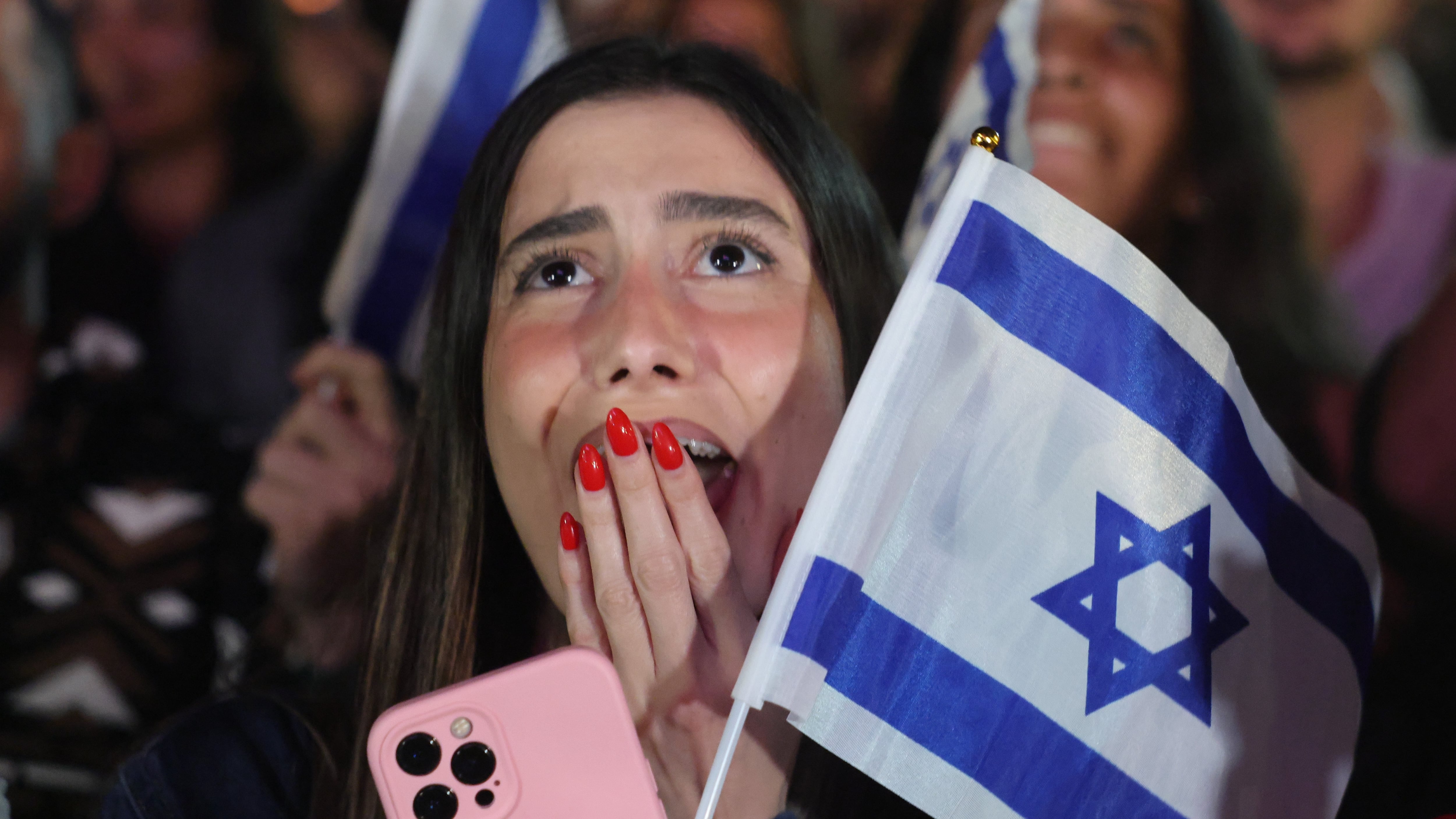 Israel, de la euforia a la decepción en 20 segundos