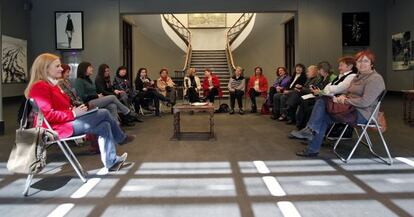 Presentaci&oacute;n en el Ateneo Mercantil del movimiento &#039;Cultura per la Igualtat: cercle feminista&#039;.