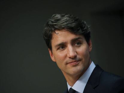 El primer ministro de Canad&aacute; Justin Trudeau en la asamblea general de Naciones Unidas.