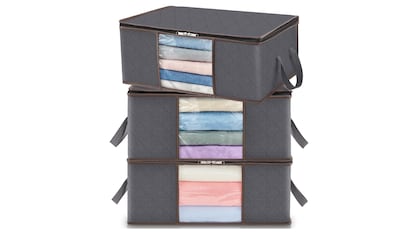 ofertas de amazon: bolsas de almacenamiento para el cambio de ropa semestral.