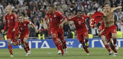 El Bayern aguantó en el Bernabéu cuando más complicado parecía tenerlo. Se sobrepuso a un 2-0, forzó la prórroga con un tanto de Robben y en los penaltis se ganó una plaza en la final, tras haber vencido 2 a 1 en la ida.