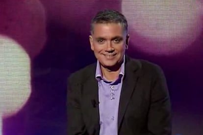 Juan Ram&oacute;n Lucas en el programa &#039;En noches como esta&#039;, emitido en TVE.