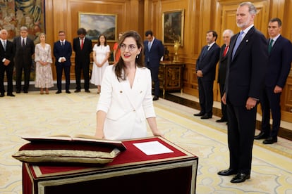 La nueva vocal del Consejo General del Poder Judicial Lucía Avilés.
