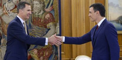 The king and Sánchez meet on Tuesday.