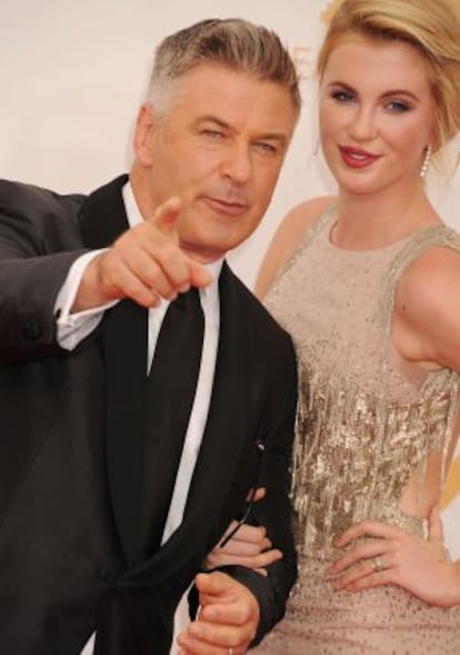 Ireland Baldwin con su padre, Alec Baldwin.